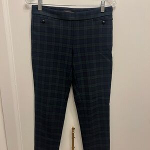 Banana Republic Sloan Blackwatch Plaid Pants
